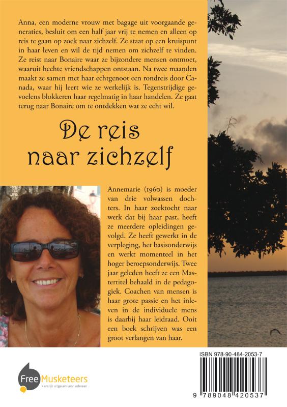 Achterkant van De reis naar zichzelf