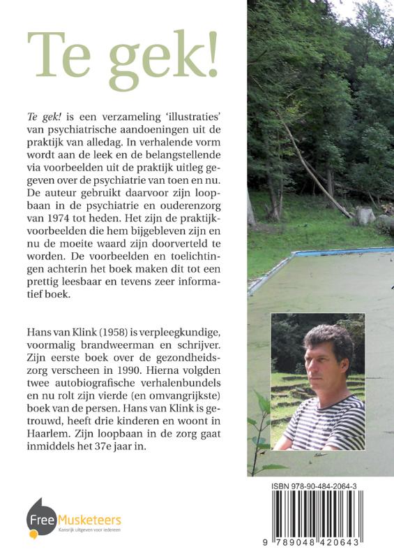 Achterkant van Te gek!