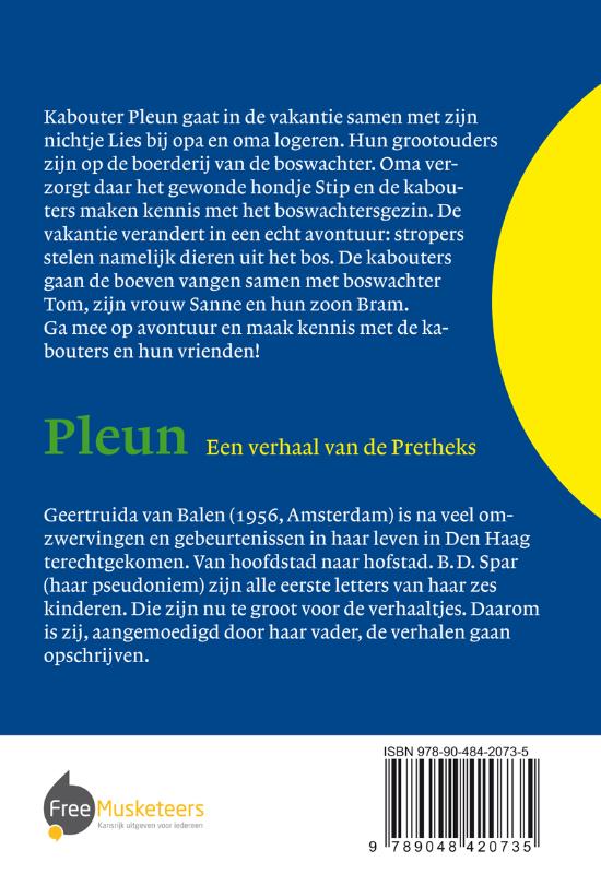 Achterkant van Pleun