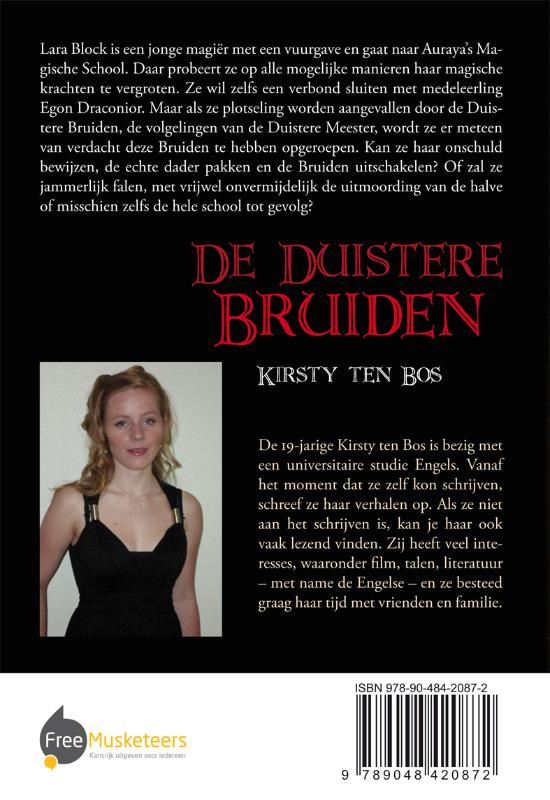 Achterkant van De duistere bruiden