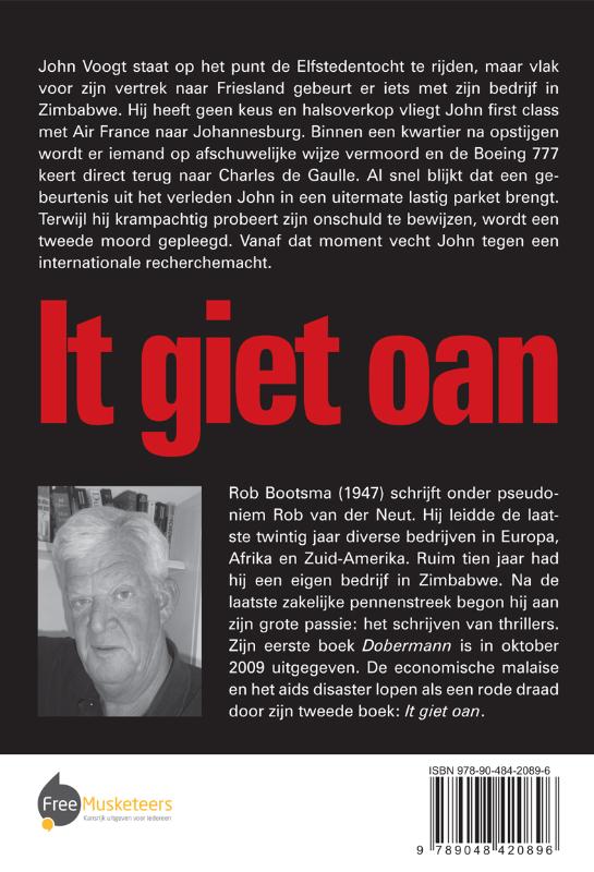 Achterkant van It giet oan