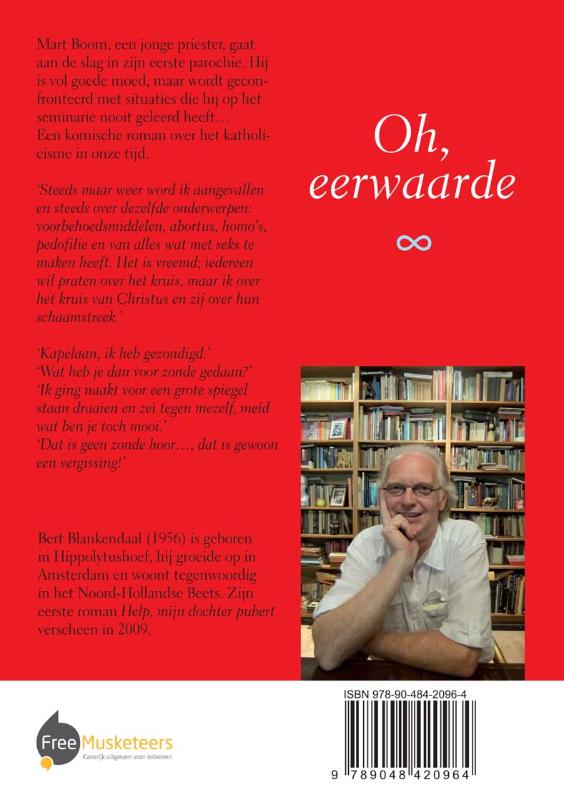 Achterkant van Oh, eerwaarde