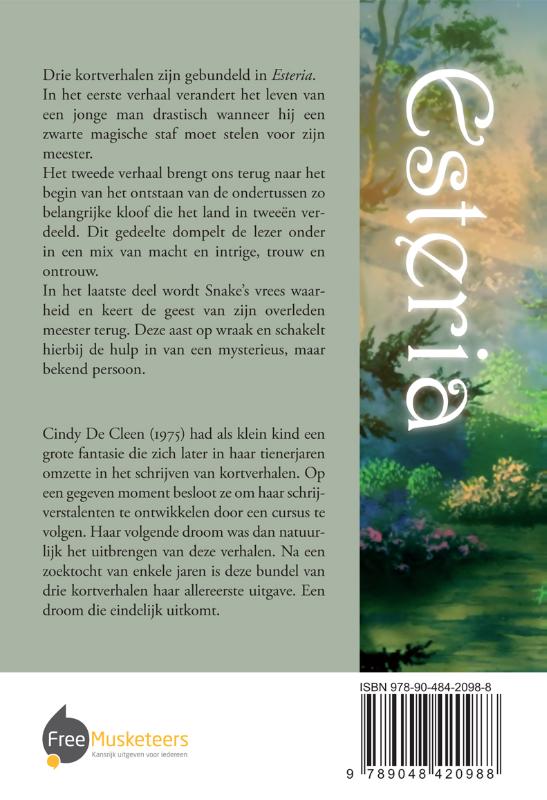 Achterkant van Esteria