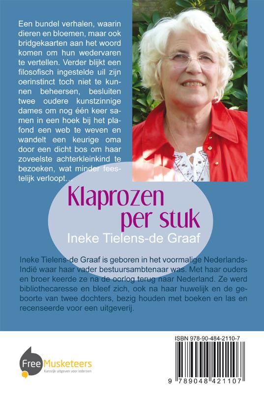 Achterkant van Klaprozen per stuk