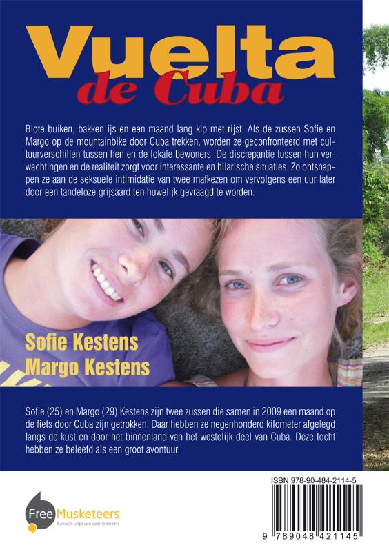 Achterkant van Vuelta de Cuba