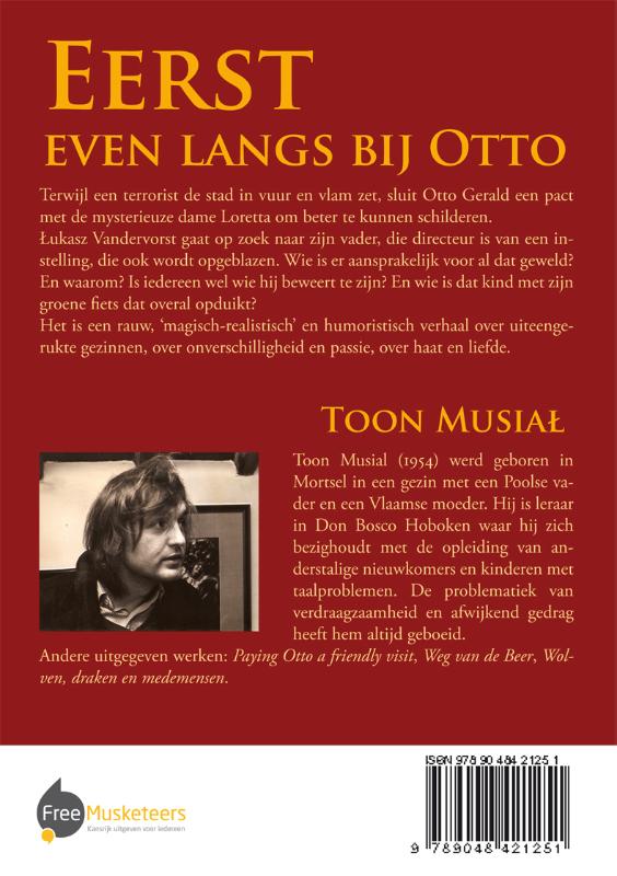 Achterkant van Eerst even langs bij Otto