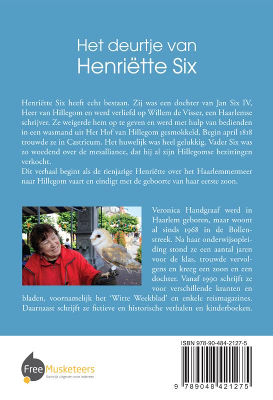 Achterkant van Het deurtje van Henriëtte Six