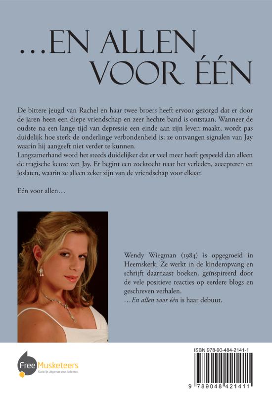 Achterkant van ...En allen voor een
