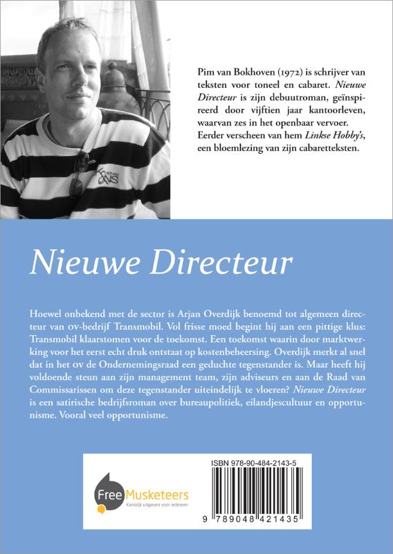 Achterkant van Nieuwe Directeur