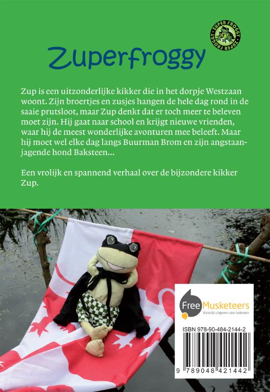 Achterkant van Zuperfroggy