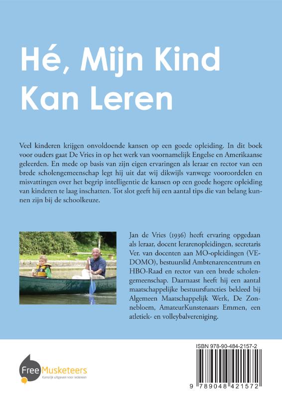 Achterkant van Hé, mijn kind kan leren