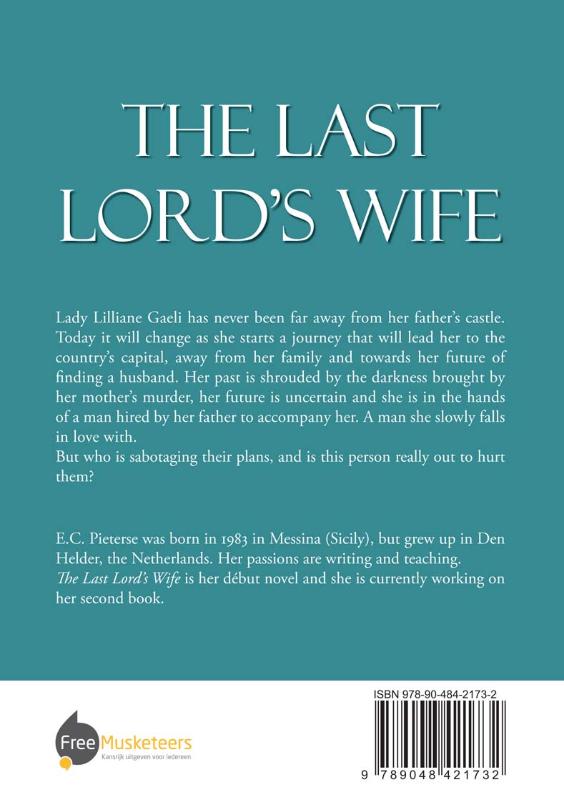 Achterkant van The last lords wife