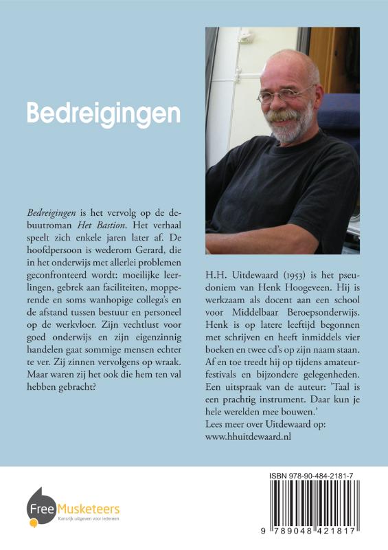 Achterkant van Bedreigingen