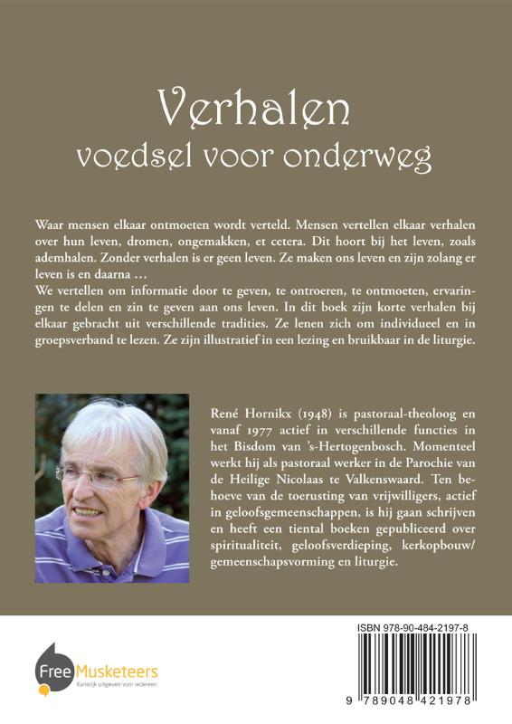 Achterkant van Verhalen, voedsel voor onderweg