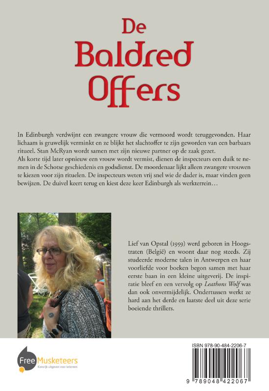 Achterkant van De Baldred offers