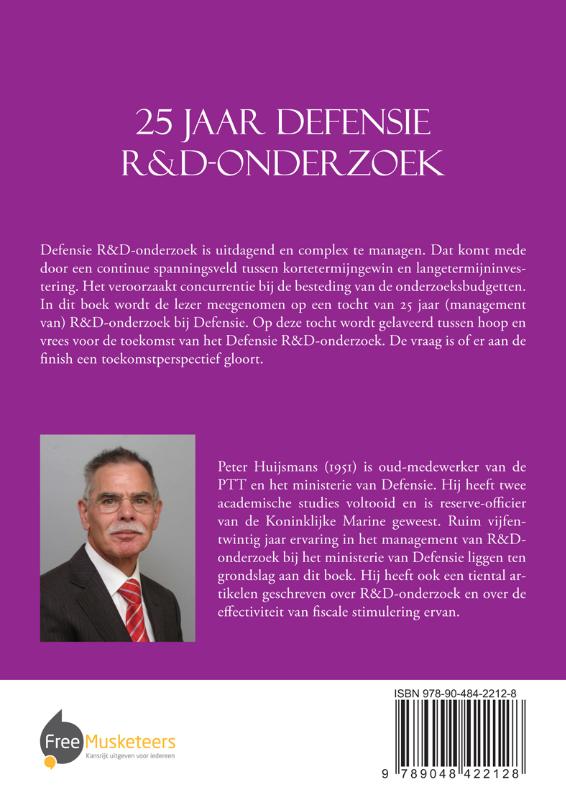 Achterkant van 25 jaar Defensie R&D-onderzoek