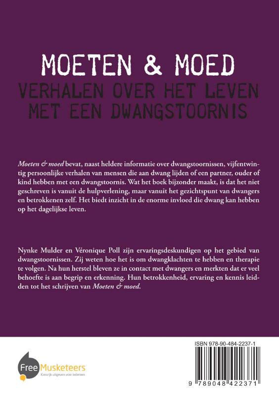Achterkant van Moeten en moed