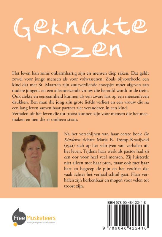 Achterkant van Geknakte rozen
