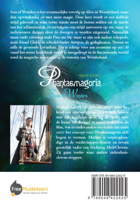 Achterkant van Seas of wonders
