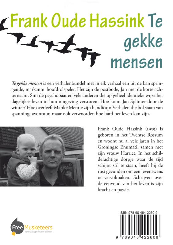 Achterkant van Te gekke mensen