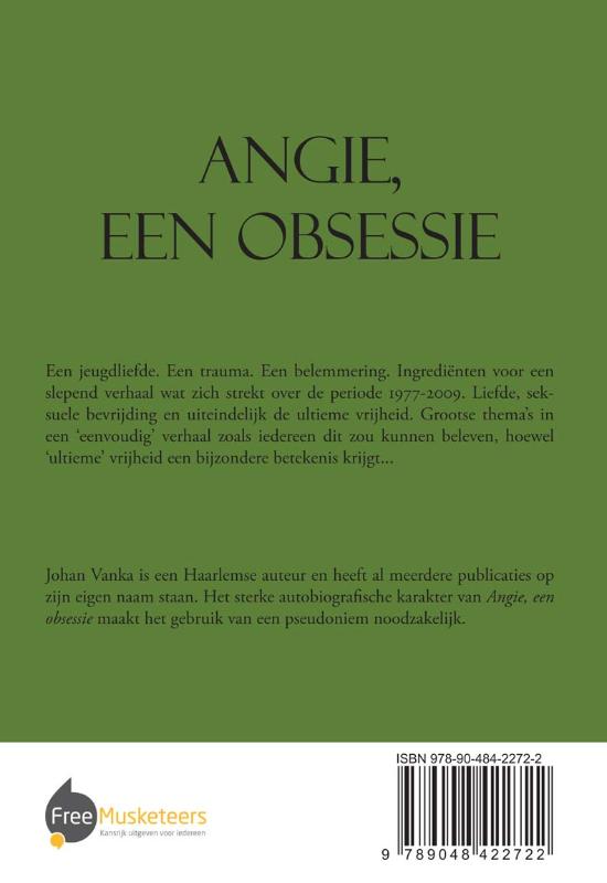 Achterkant van Angie, een obsessie