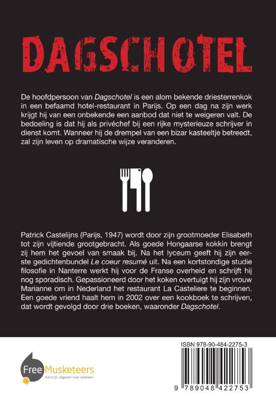 Achterkant van Dagschotel