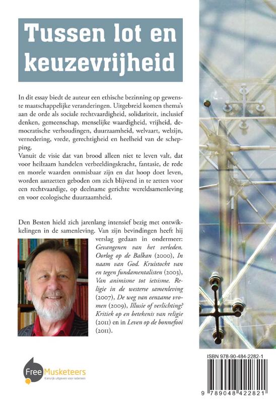 Achterkant van Tussen lot en keuzevrijheid