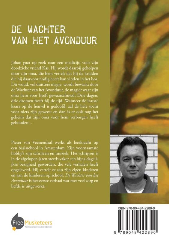 Achterkant van De wachter van het avonduur