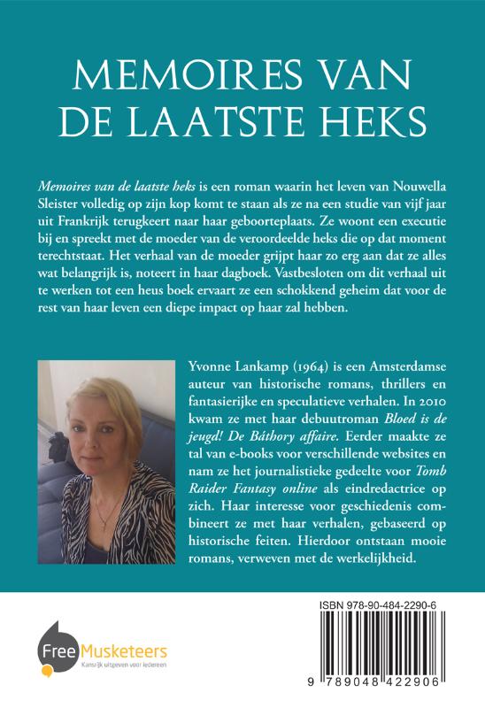 Achterkant van Memoires van de laatste heks