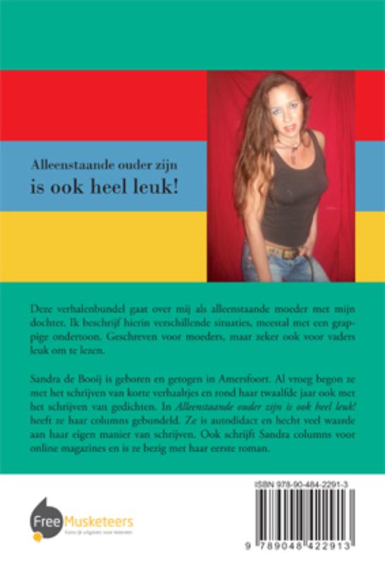 Achterkant van Alleenstaande ouder zijn is ook heel leuk!