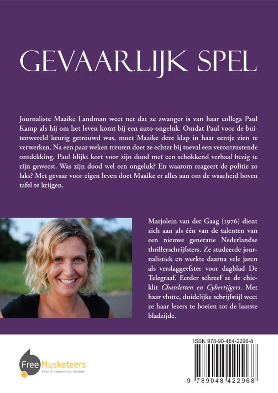 Achterkant van Gevaarlijk spel