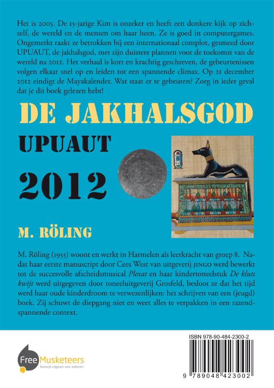 Achterkant van De jakhalsgod