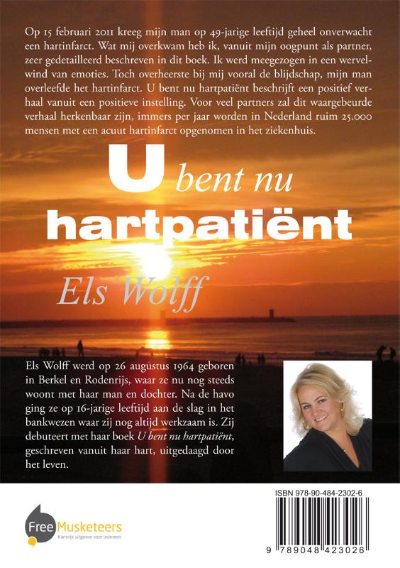 Achterkant van U bent nu hartpatiënt
