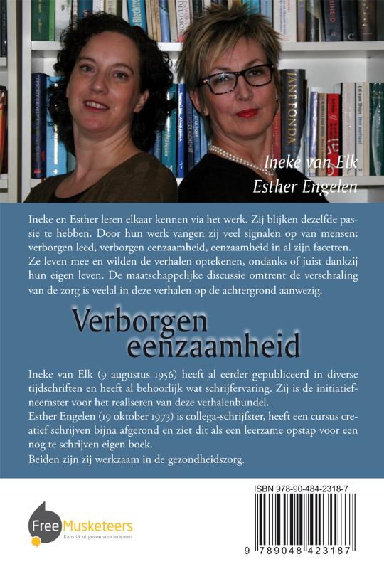 Achterkant van Verborgen eenzaamheid