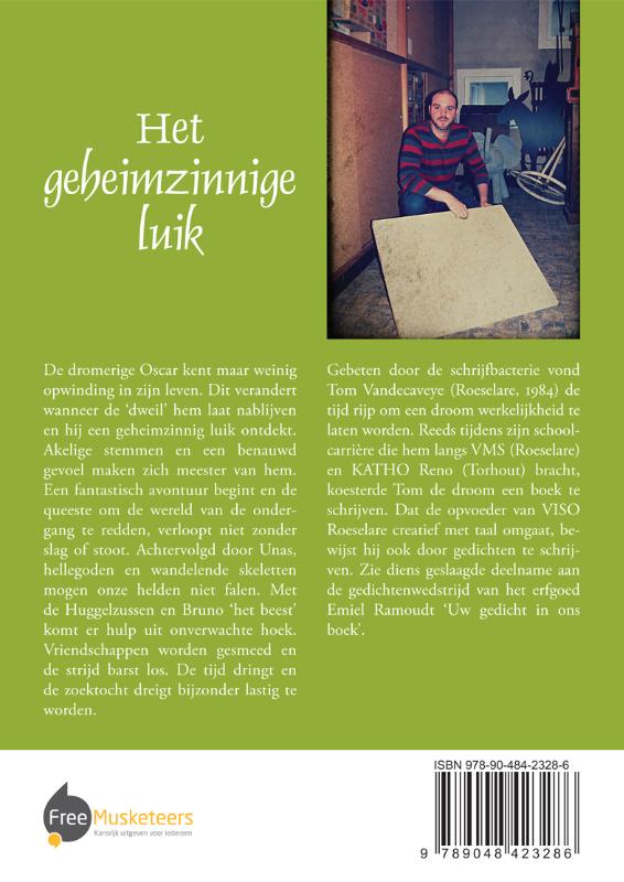 Achterkant van Het geheimzinnige luik