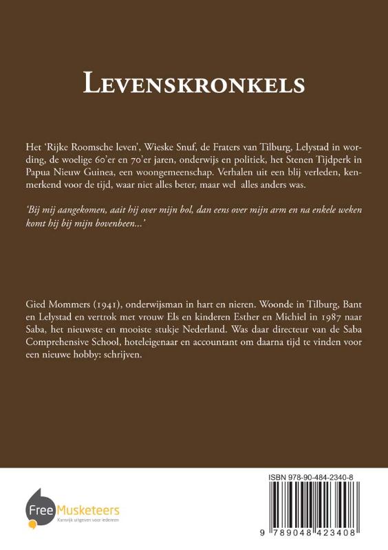 Achterkant van Levenskronkels