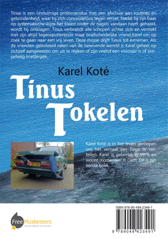 Achterkant van Tinus Tokelen