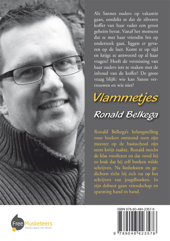 Achterkant van Vlammetjes