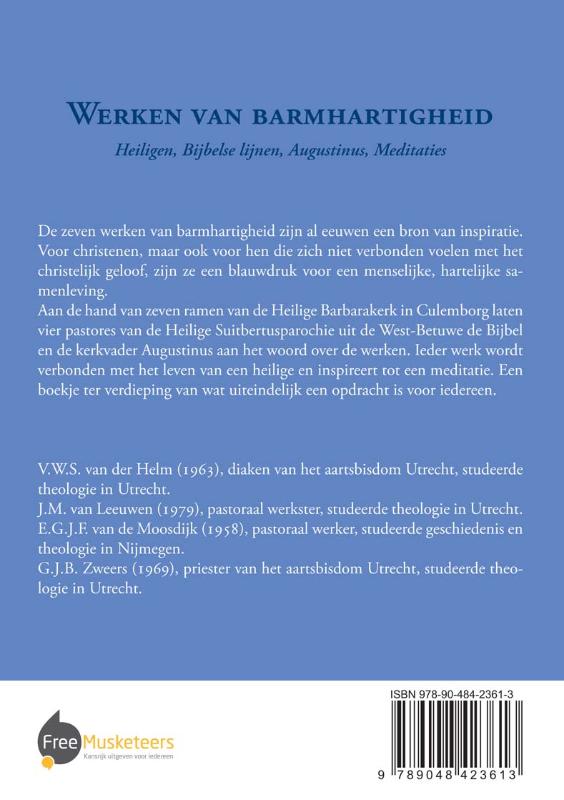 Achterkant van Werken van barmhartigheid