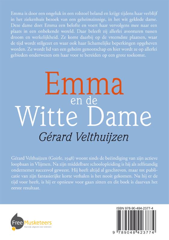 Achterkant van Emma en de witte dame