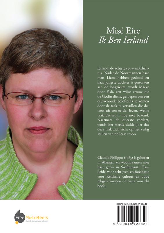 Achterkant van Mise eire ik ben Ierland