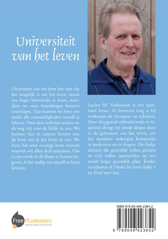 Achterkant van Universiteit van het leven
