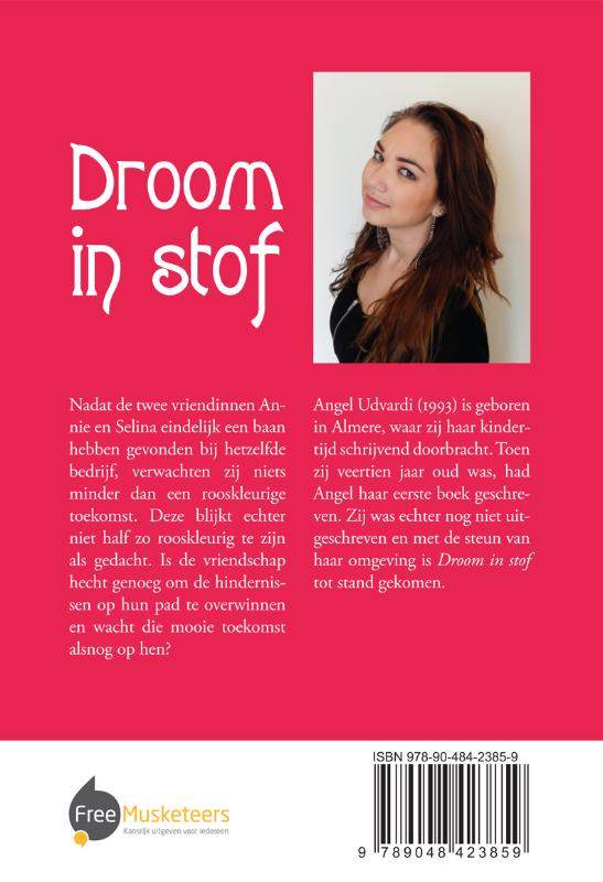 Achterkant van Droom in stof