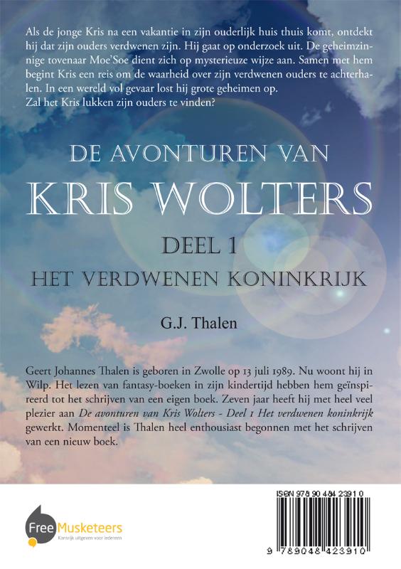 Achterkant van Deel 1 het verdwenen koninkrijk