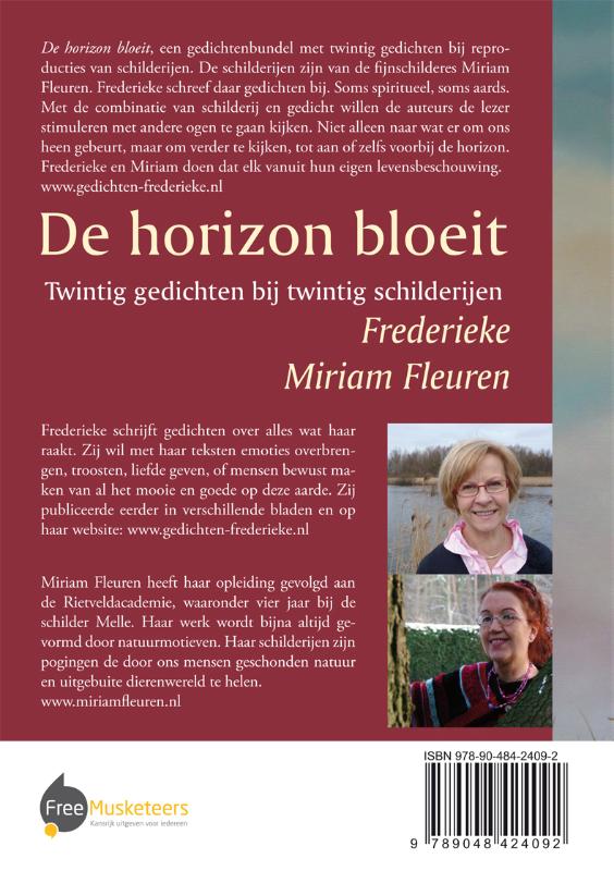 Achterkant van De horizon bloeit