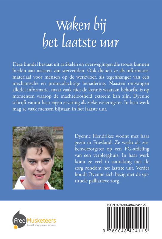 Achterkant van Waken bij het laatste uur