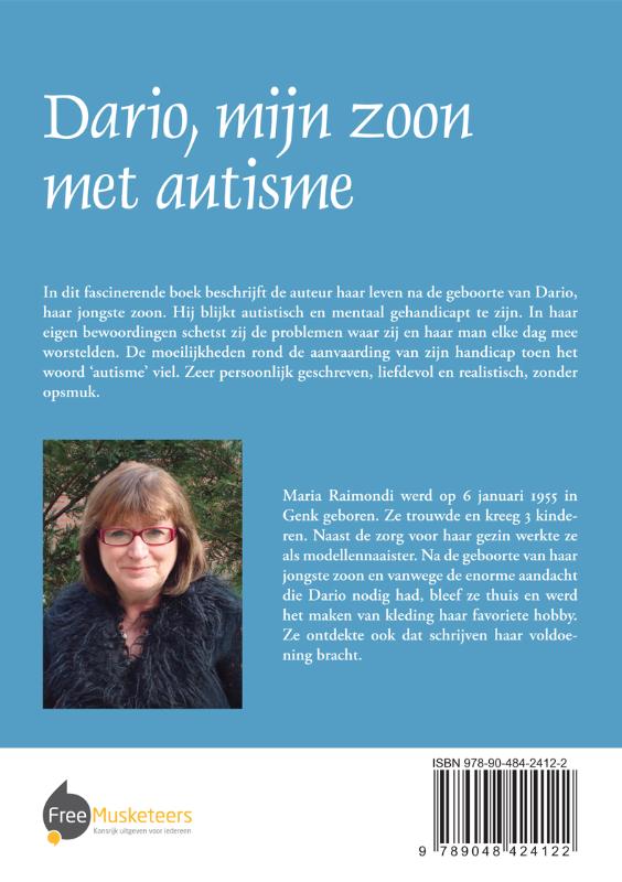 Achterkant van Dario, mijn zoon met autisme