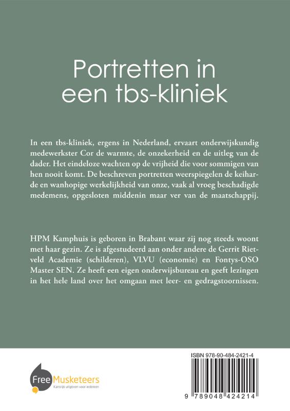 Achterkant van Portretten in een tbs-kliniek