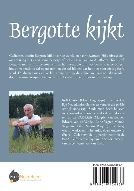 Achterkant van Bergotte kijkt