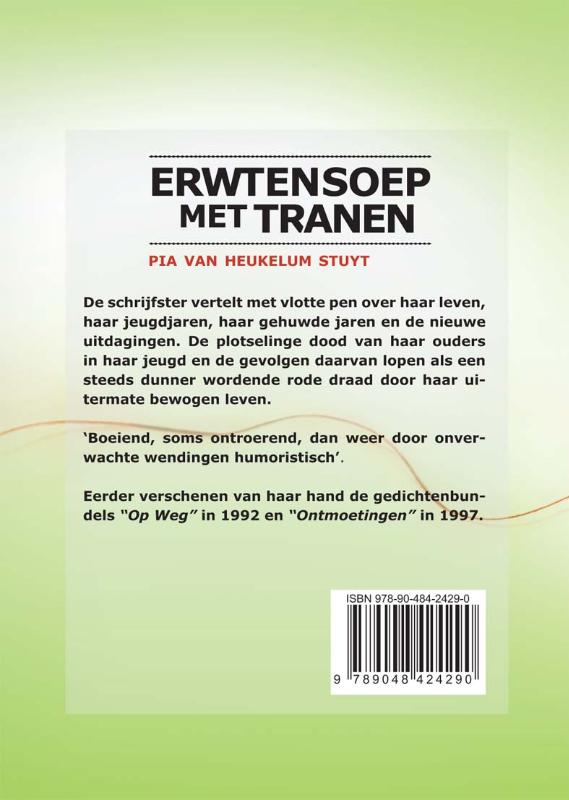 Achterkant van Erwtensoep met tranen